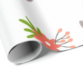 かわいいネズミ ラッピングペーパー (ロールコーナー)