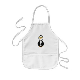 かわいいネディーペンギン 子供用エプロン
