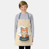 かわいいノアエプロン エプロン (着用した状態)