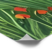 かわいいノルウェーの森の猫 | AI Art ポスター (角)