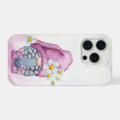 かわいいノームの女の子のスマホケース iPhoneケース (裏面横)
