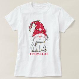 かわいいノーム猫Tシャツ Tシャツ