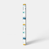 かわいいハイウェイ車のパターン SAMSUNG GALAXYケース (左側面)