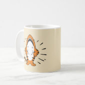 かわいいハイブリッドシャークタイガー漫画 コーヒーマグカップ (正面左)