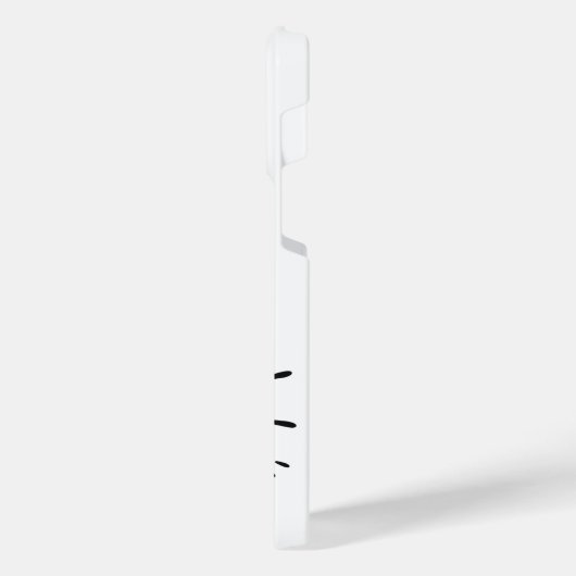 かわいいハイブリッドシャークタイガー漫画 iPhoneケース (左側面)