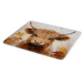 かわいいハイランドカウシリーズデザイン1 カッティングボード (角)