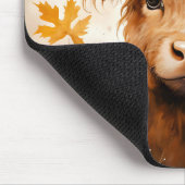 かわいいハイランドカウシリーズデザイン1 マウスパッド (コーナー)