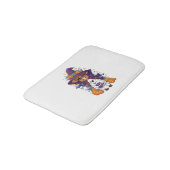 かわいいハイランドカウハロウィーン バスマット (アングル)