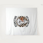 かわいいハイランドカウハロウィーン(2) タペストリー (正面(横))