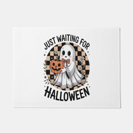 かわいいハイランドカウハロウィーン(2) ドアマット (正面)