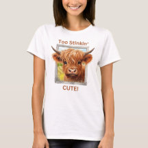 かわいいハイランド牛が臭い