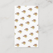 かわいいハウスキーバーサービス 名刺 (裏面)