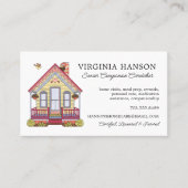 かわいいハウスキーバーサービス 名刺 (正面)