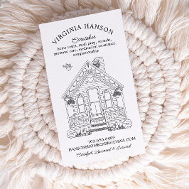 かわいいハウスワンサイドヘルパー 名刺