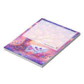 かわいいハガキ用封筒 ノートパッド (回転)