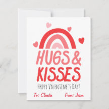 かわいいハグ&キスバレンタインデー子供教室