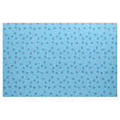 かわいいハサミ学校用品工場 ファブリック (ファットクウォーター)