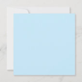 かわいいハスキーのクリスマスカード 招待状 (裏面)