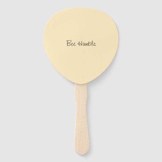 かわいいハチとレインボーウォッシュ ハンドファン (裏面)