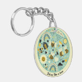 かわいいハチのキーチェーン キーホルダー (正面左)