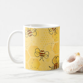 かわいいハチのブンブン コーヒーマグカップ