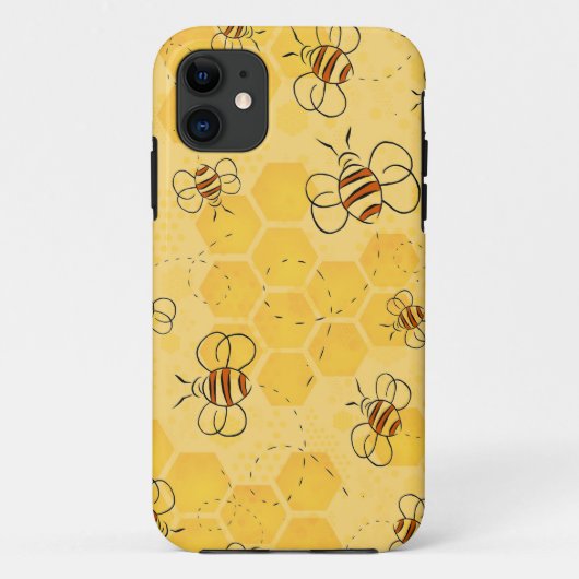 かわいいハチのブンブン Case-Mate iPhoneケース (裏面)