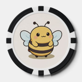かわいいハチのポーカーチップ ポーカーチップ