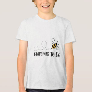かわいいハチの家族になるためのグラミー トライブレンドTシャツ