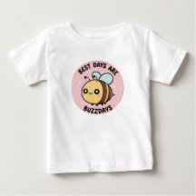 かわいいハチの赤ちゃんTシャツ - キュートなミツバチ