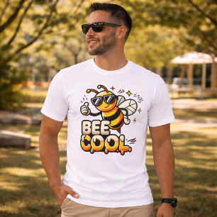 かわいいハチのTシャツ おもしろい パロディ Tシャツ