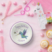 かわいいハチドリと蜂の漫画イラストレーション ペーパーボウル (パーティー)