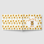 かわいいハチミツベアーバビーシャワー ゲストブック (全面)