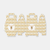 かわいいハチミツベアーバビーシャワー フェイバーボックス (折り畳みなし)