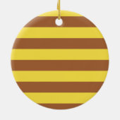 かわいいハチ強い強いアニメ セラミックオーナメント (裏面)