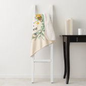 かわいいハチ1st誕生日パーティーギフト シェルパブランケット (インサイチュ)