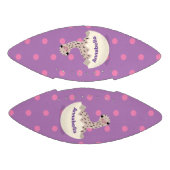 かわいいハッチングベビーダチョウ漫画イラストレーション アメリカンフットボール (パネル)