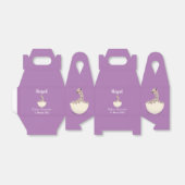 かわいいハッチングベビーダチョウ漫画イラストレーション フェイバーボックス (折り畳みなし)