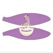 かわいいハッチングベビーダチョウ漫画イラストレーション ミニバスケットボール (パネル)