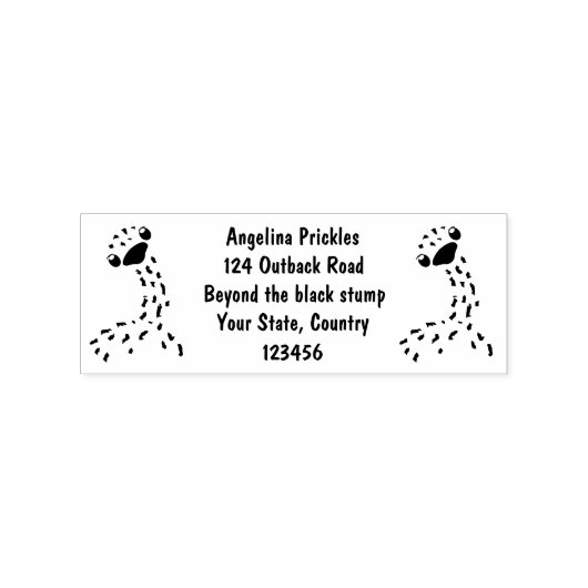 かわいいハッチングベビーダチョウ漫画イラストレーション ラバースタンプ (インプリント)