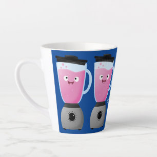 かわいいハッピーな食品ブレンダー台所家電アニメ カフェラテマグ