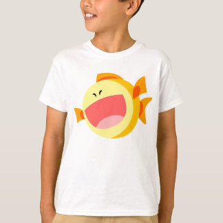 かわいいハッピーな魚の子供用Tシャツ Tシャツ