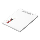 かわいいハッピーアリ漫画 ノートパッド (回転)