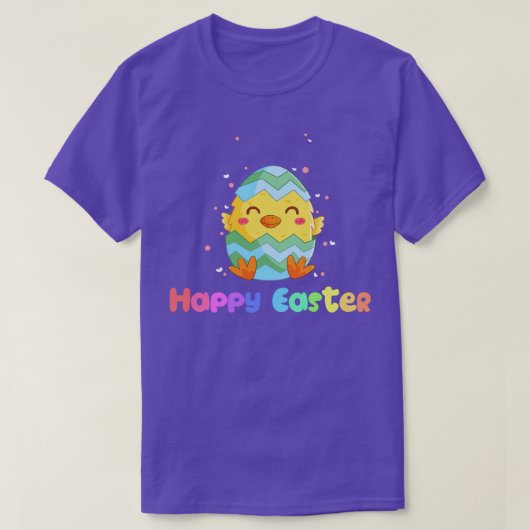 かわいいハッピーイースターの日0私はイースターとシック Tシャツ (デザイン正面)