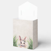 かわいいハッピーイースターウォーターカラーバニー フェイバーボックス (オープン)