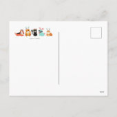かわいいハッピーイースター猫 シーズンポストカード (裏面)