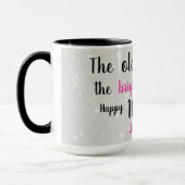 かわいいハッピーエイト103番誕生日 マグカップ (左)