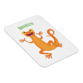 かわいいハッピーオレンジ踊りnewt マグネット (右側)