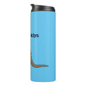 かわいいハッピーオーストラリアカンガルーイラストレーション タンブラー (回転右)