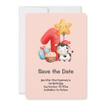 かわいいハッピーカウー1歳の誕生日