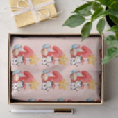 かわいいハッピーカウー1歳の誕生日 薄葉紙 (ギフト)